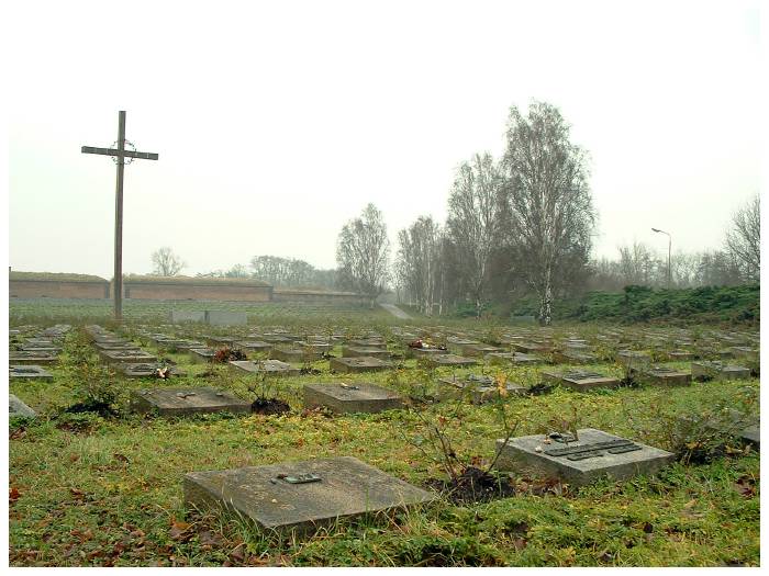 Begravningsplats i Theresienstadt.